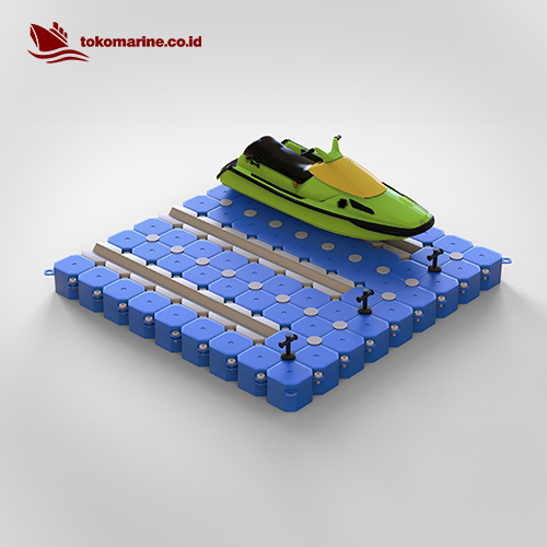 JETSKI DOCK APUNG V-FLOAT - KAPASITAS 3 UNIT JETSKI - Image 5