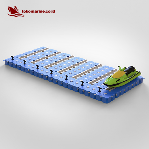 JETSKI DOCK APUNG V-FLOAT - KAPASITAS 7 UNIT JETSKI - Image 3
