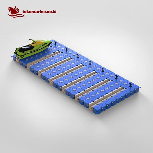 JETSKI DOCK APUNG V-FLOAT - KAPASITAS 7 UNIT JETSKI - Image 2
