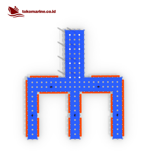 DERMAGA APUNG KUBUS APUNG 40 m2 - Design A - Image 3