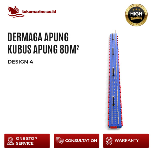 DERMAGA APUNG KUBUS APUNG 80 m2 - Design D