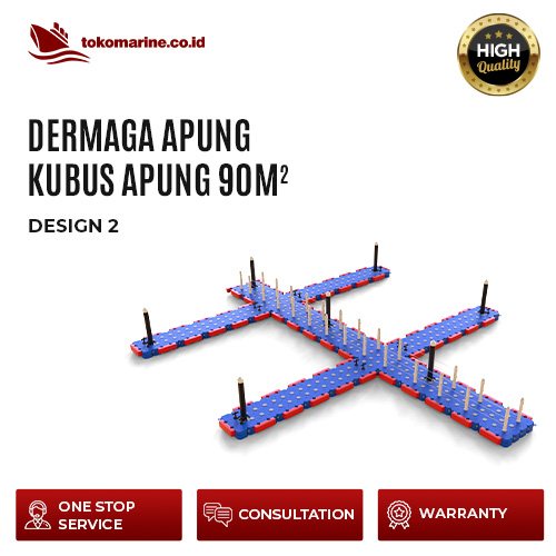 DERMAGA APUNG KUBUS APUNG 90 m2 - Design B