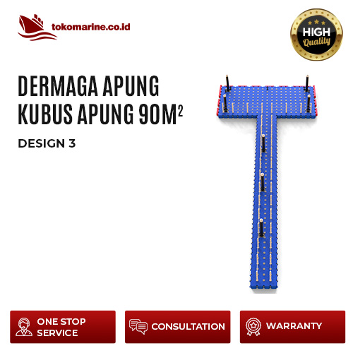 DERMAGA APUNG KUBUS APUNG 90 m2 - Design C