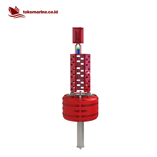 NAVIGATION BUOY - LATERAL BUOY PORT (RED) - D2100H7100 - Image 4