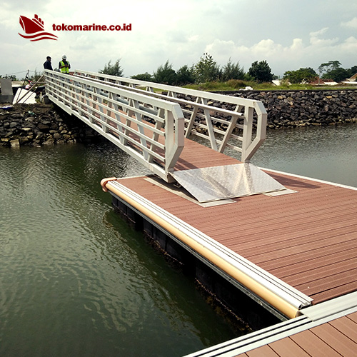 DERMAGA APUNG ALUMINIUM MARINA 100 m2 - Design A - Image 8