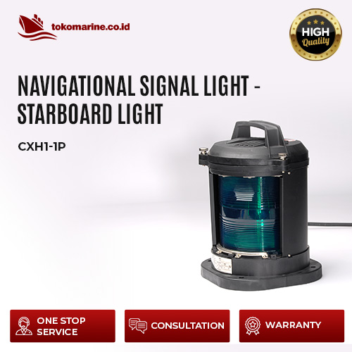 NAVIGATIONAL SIGNAL LIGHT - STARBOARD LIGHT - CXH1-1P