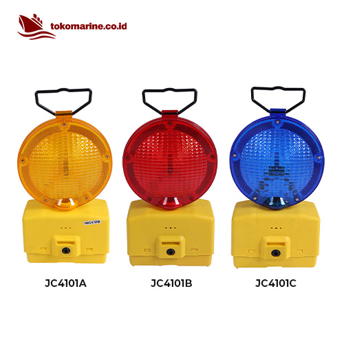 TRAFFIC BARRICADE LIGHT - RED LIGHT - JC4101B - Image 3