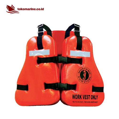 MARINE LIFE JACKET - TYPE 3 Pieces Work Vest NGY-106 - Image 2