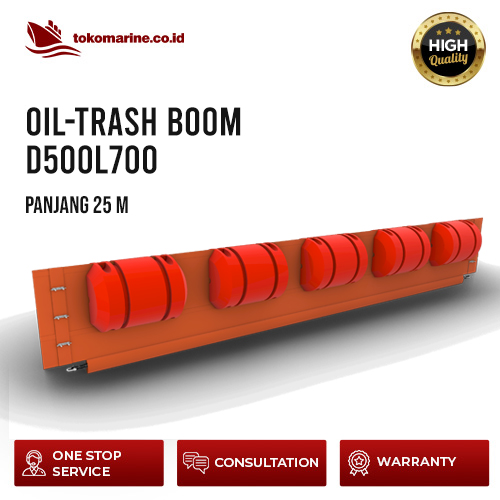 OIL-TRASH BOOM D500L700 - PANJANG 25 METER