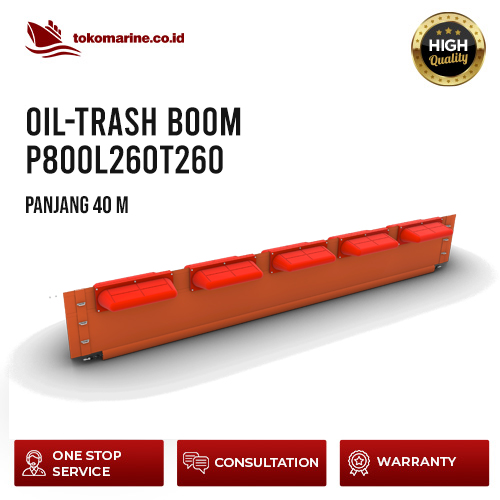 OIL-TRASH BOOM P800L250T260 - PANJANG 40 METER