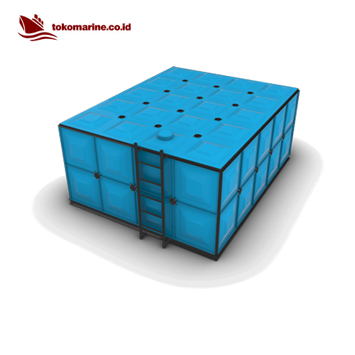 TANGKI PANEL FIBERGLASS 40 METER KUBIK - SIZE P4m x L5m x T2m - Image 2