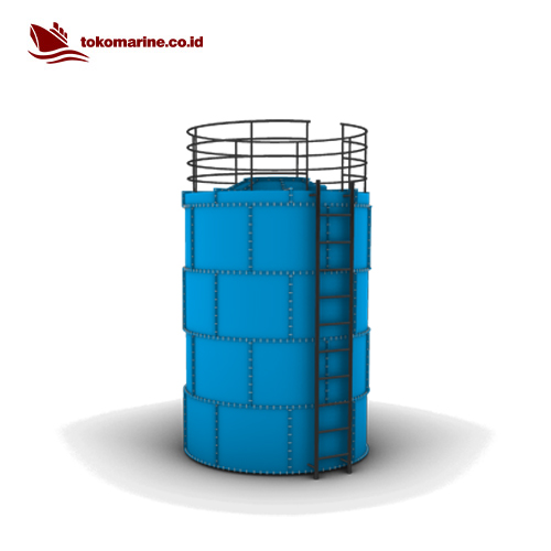 TANGKI PANEL FIBERGLASS 28 METER KUBIK - SIZE D3m x T4m - Image 2