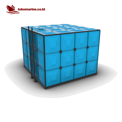 TANGKI PANEL FIBERGLASS 48 METER KUBIK - SIZE P4m x L4m x T3m - Image 4