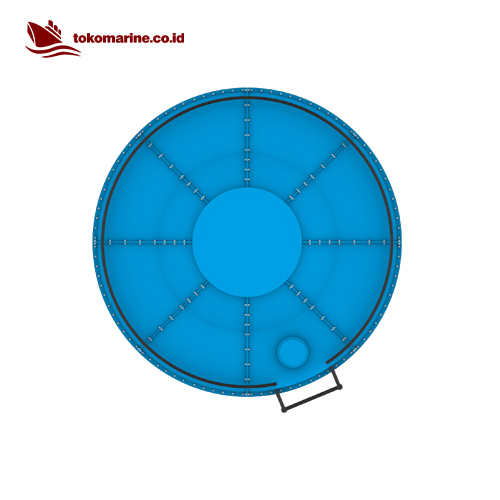 TANGKI PANEL FIBERGLASS 28 METER KUBIK - SIZE D3m x T4m - Image 4