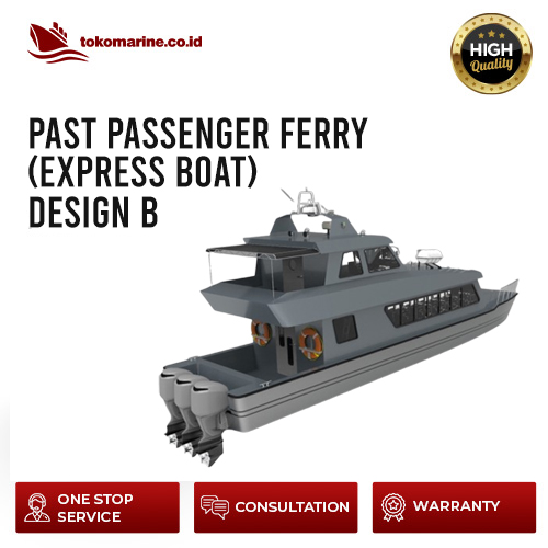 FAST PASSENGER FERRY (EXPRESS BOAT) - PANJANG 13 METER