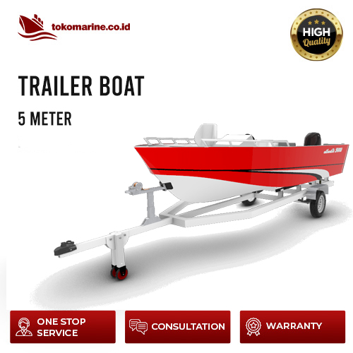 TRAILER BOAT - PANJANG 5 METER