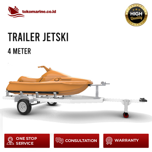 TRAILER JETSKI - PANJANG 4 METER