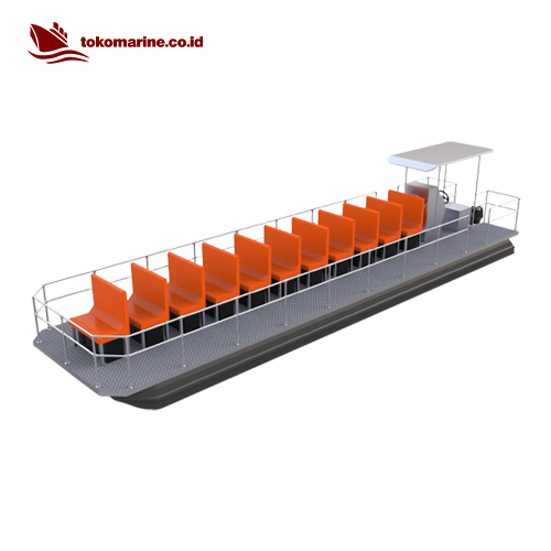 PASSENGER PONTOON BOAT - PANJANG 10 METER - TYPE C - Image 2