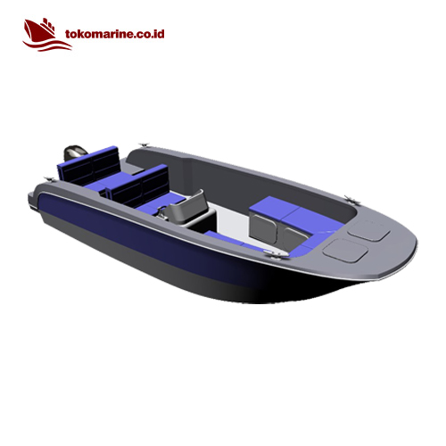 OPEN CABIN BOAT - PANJANG 5 METER - DESIGN B - Image 2