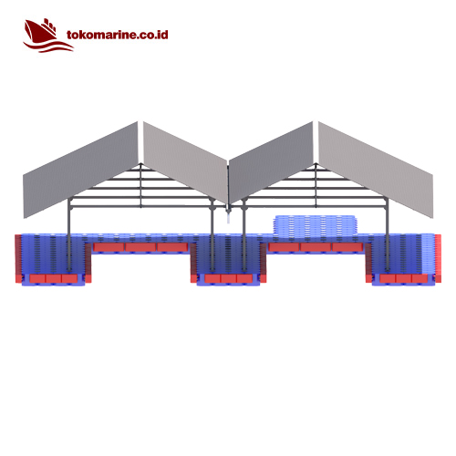 GARASI BOAT APUNG KUBUS APUNG - DOUBLE BOAT 6 METER - Image 3