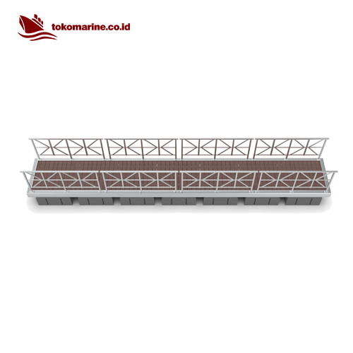 JEMBATAN APUNG ALUMINIUM MARINA 1.5 m x 25 m - Image 5