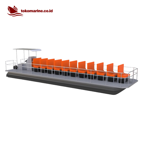 PASSENGER PONTOON BOAT - PANJANG 10 METER - TYPE C - Image 5