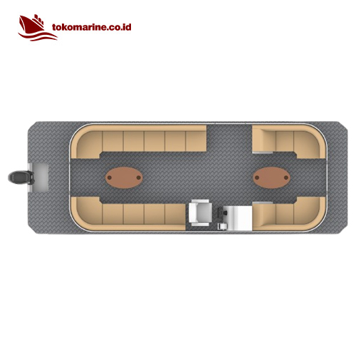 PONTOON LUXURY BOAT - PANJANG 7 METER - Image 5