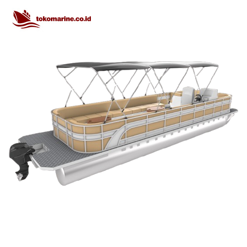 PONTOON LUXURY BOAT - PANJANG 9 METER - Image 5