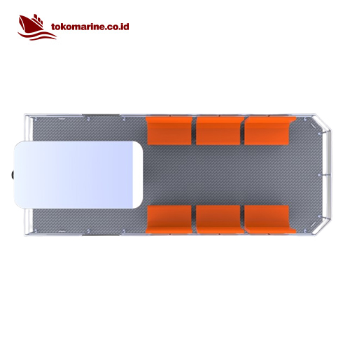 PASSENGER PONTOON BOAT - PANJANG 6 METER - TYPE B - Image 6
