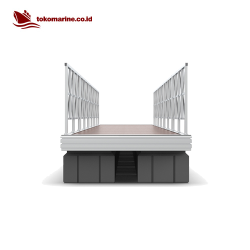 JEMBATAN APUNG ALUMINIUM MARINA 2 m x 10 m - Image 6
