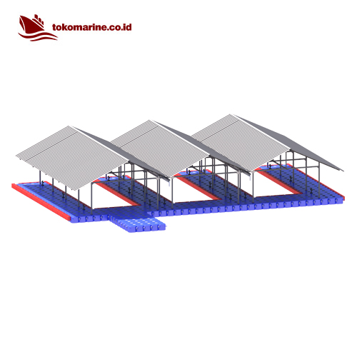 GARASI BOAT APUNG KUBUS APUNG - TRIPLE BOAT 8 METER - Image 6