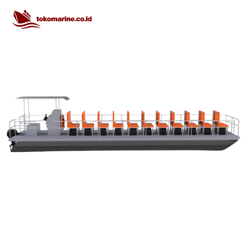 PASSENGER PONTOON BOAT - PANJANG 10 METER - TYPE C - Image 7