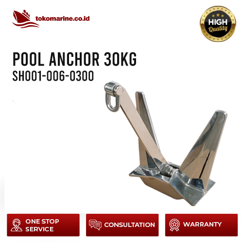 POOL ANCHOR - STAINLESS STEEL - BERAT 30 KG