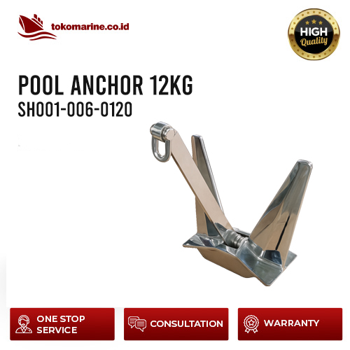 POOL ANCHOR - STAINLESS STEEL - BERAT 12 KG
