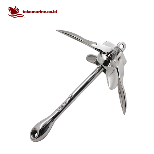 GRAPNEL ANCHOR - STAINLESS STEEL - BERAT 4 KG - Image 2