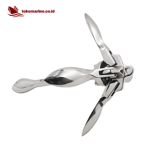 GRAPNEL ANCHOR - STAINLESS STEEL - BERAT 4 KG - Image 4