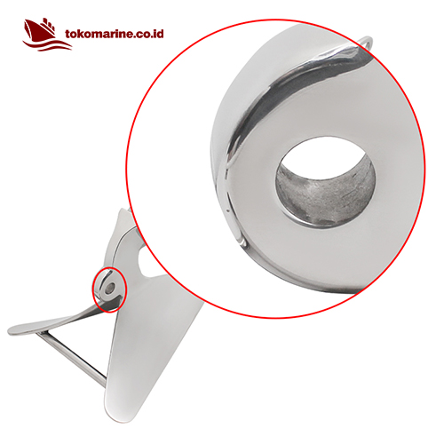 PLOUGH ANCHOR - STAINLESS STEEL - BERAT 12 KG - Image 5