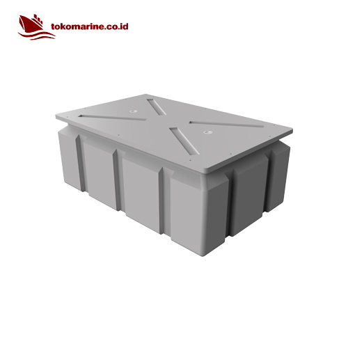 PELAMPUNG KOTAK HDPE (FLOATING BOX HDPE) - SIZE 1420 x 900 x 550 (mm) - Image 3