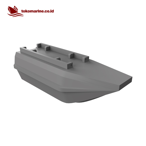 PELAMPUNG PONTOON BOAT HDPE - BOW SECTION - Image 3