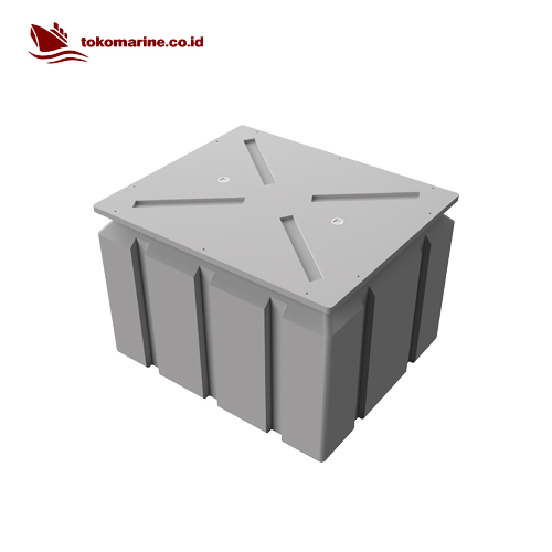 PELAMPUNG KOTAK HDPE (FLOATING BOX HDPE) - SIZE 1330 x 1120 x 890 (mm) - Image 4