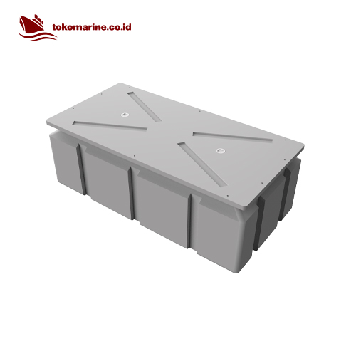 PELAMPUNG KOTAK HDPE (FLOATING BOX HDPE) - SIZE 1620 x 800 x 550 (mm) - Image 4
