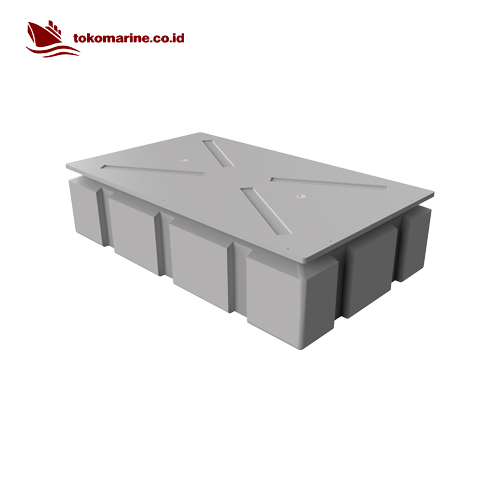 PELAMPUNG KOTAK HDPE (FLOATING BOX HDPE) - SIZE 2250 x 1320 x 550 (mm) - Image 4